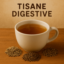 Tisane digestive - Infusion Fenouil Anis et Carvi - femmes enceintes ou allaitantes