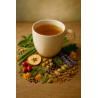 Tisane de la méditation - plantes biologiques relaxantes