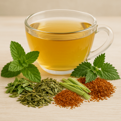 Infusion BIO Ortie, Menthe, Maté - vertus drainantes et digestives