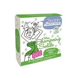 Shampoing solide BIO pour cheveux gras Secrets de Provence