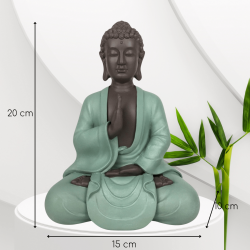 Statuette de Bouddha en méditation 20 cm