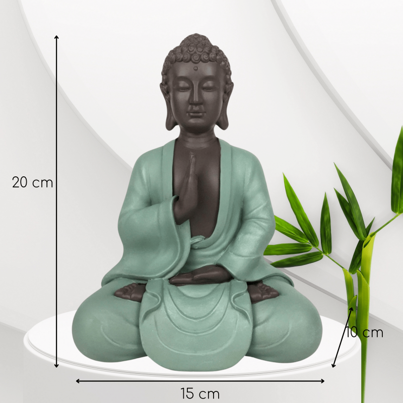 Statuette de Bouddha en méditation 20 cm