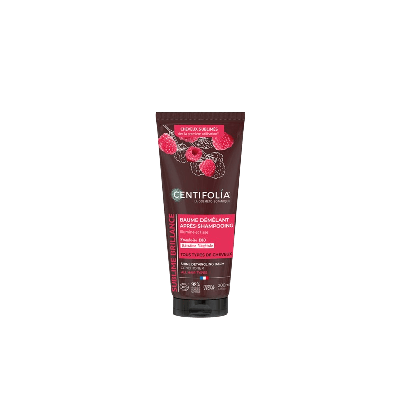 Baume après-shampoing Démêlant BIO Centifolia - Extrait de Framboise