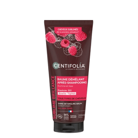 Baume après-shampoing Démêlant BIO Centifolia - Extrait de Framboise