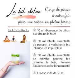 Kit détox pour purifier le foie