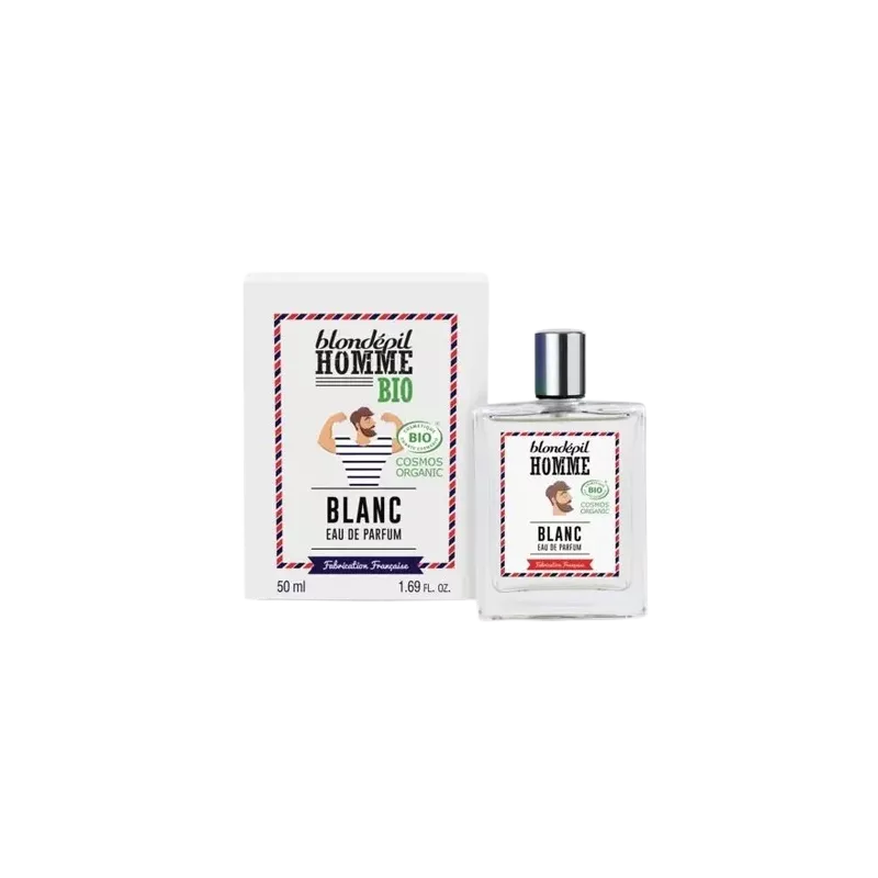Eau de parfum BIO BLANC Blondepil Homme 50 ml Agrumes Cèdre Vétiver