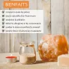Bienfaits du bougeoir en cristal de sel d'Himalaya