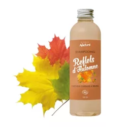 Shampoing Reflets d'automne Direct Nature 100 ml cheveux châtains, roux, cuivrés