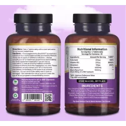 Myo-inositol, maca, chrome, acide folique