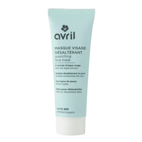 Masque visage désaltérant BIO Avril 50 ml