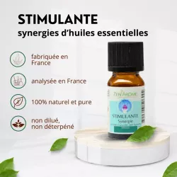 Synergie d'huiles essentielles à diffuser Stimulante 10 ml Zen'arôme