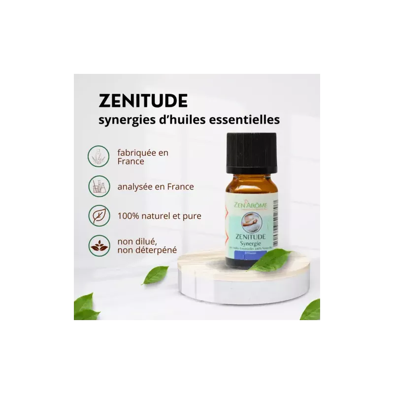 Synergies d'huiles essentielles Zen'arme 10ml - Parfum au choix