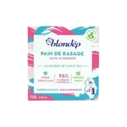 Pain de rasage pour peaux sensibles Blondépil 75ml