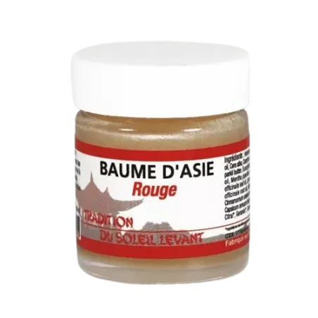 Baume d'Asie Rouge 30 ml Tradition du Soleil Levant