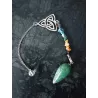 Pendule Chakras Triquetra Aventurine verte
