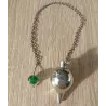 Pendule Luzi en Nickel - Radiesthésie