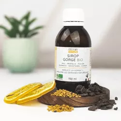 Sirop pour la gorge Propos'nature 150 ml