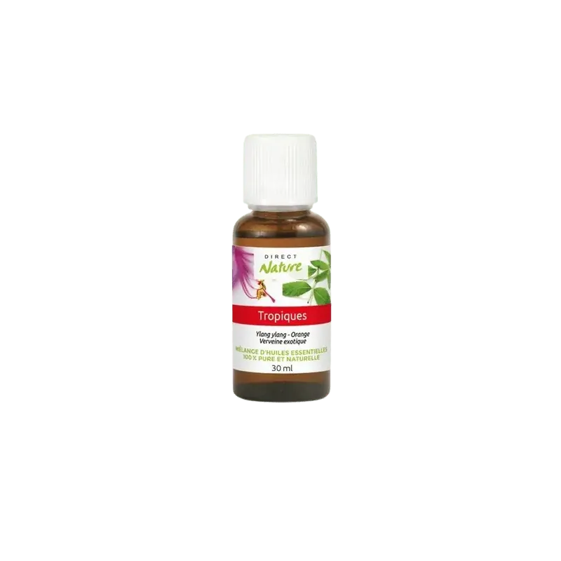 Synergie Tropiques Direct Nature 30 ml Orange douce, Verveine exotique, Ylang-Ylang