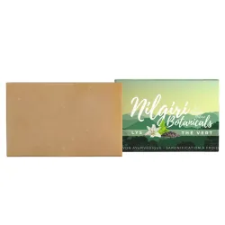 Savon ayurvédique Nilgiri Lys et Thé vert Kerala Nature 115g