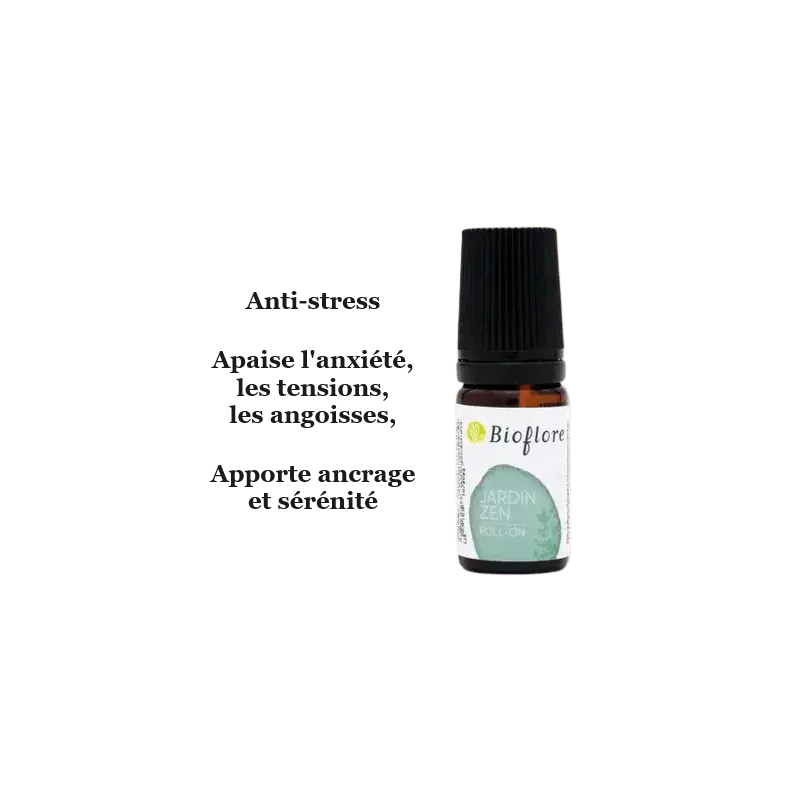 Roll'on anti stress Bioflore aux huiles essentielles Bio