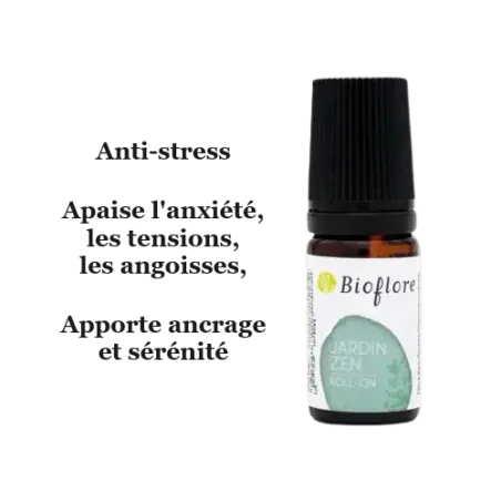 Roll'on anti stress Bioflore aux huiles essentielles Bio
