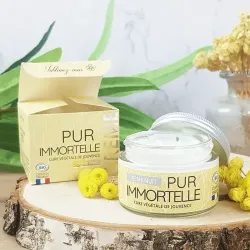 Crème Pur'immortelle nuit à l'hélichryse italienne et acide hyaluronique