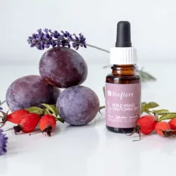Huile visage d'automne Bio Huiles de prune et d'églantier 15ml