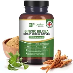 Ginkgo Biloba et Ginseng coréen Performances mentales, performances sexuelles, mémoire, concentration, énergie