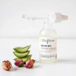Sérum BIO hydratant et repulpant Bioflore 30ml à la Rose de Damas