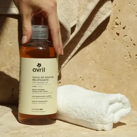 Huile de douche relipidante Bio Avril 500 ml
