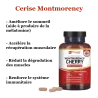 Cerise de Montmorency Sommeil, récupération musculaire, immunité