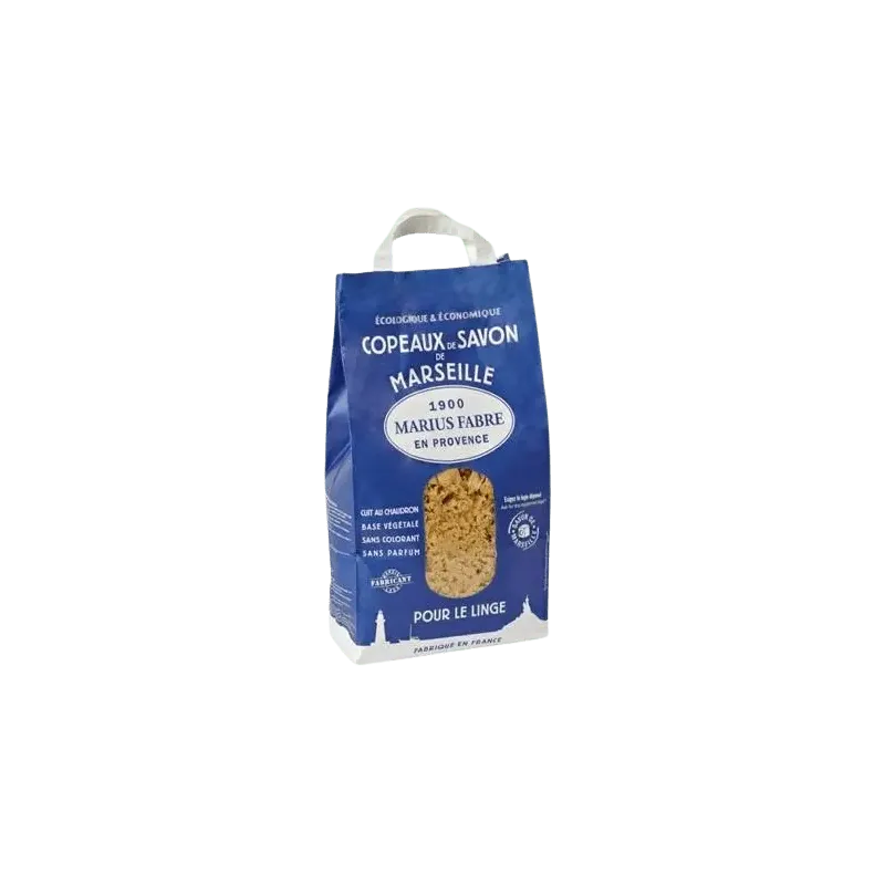 Copeaux de savon de Marseille Marius Fabre 980g - Faire sa lessive maison