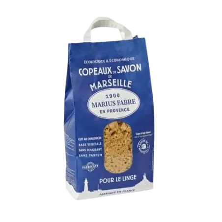 Copeaux de savon de Marseille Marius Fabre 980g - Faire sa lessive maison