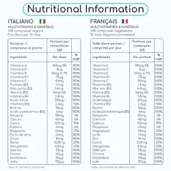 Multivitamines Prowise Healthcare 365 jours