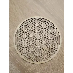 Fleur de vie pour recharger les pierres lithothérapie