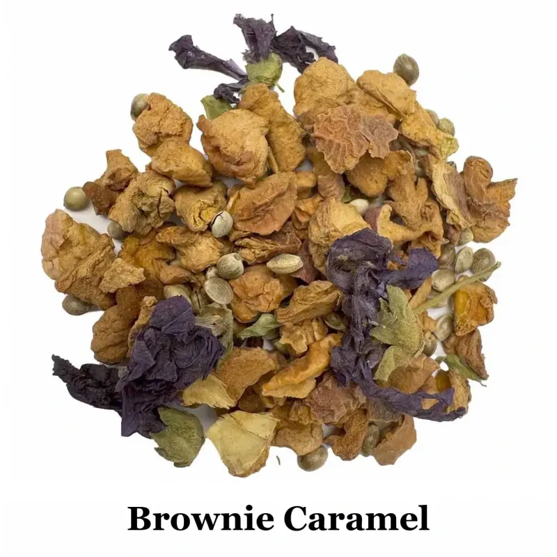 Infusion Brownie au Chanvre, saveur Brownie Caramel
