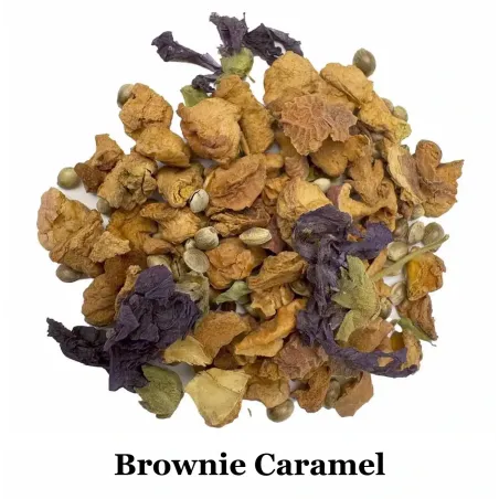 Infusion Brownie au Chanvre, saveur Brownie Caramel