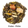 Thé vert Fraise Pêche