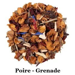 Infusion Grenade fruitée, saveur Poire - Grenade
