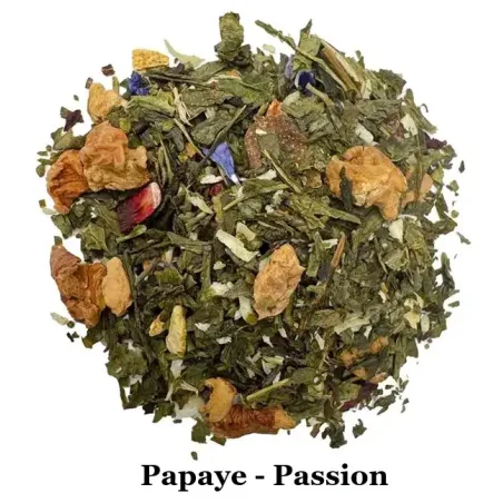 Thé vert BIO Papaye Passion