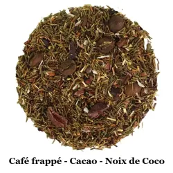 Rooibos Pause café : saveur Café frappé Cacao et Noix de Coco