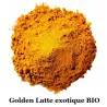 Golden Latte exotique BIO (Curcuma, Poivre noir, Sucre de Coco, Vanille)