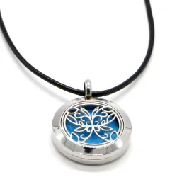 Collier d'aromathérapie Papillon - Diffusion d'huiles essentielles