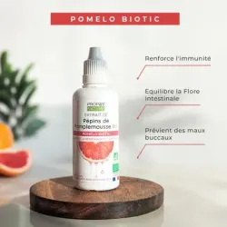 Extrait de pépins de pamplemousse BIO Pomelo biotic Propos'nature 1200mg Antibiotique naturel