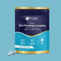 Zinc picolinate, Zinc Bisglycinate, Zinc Citrate, Cuivre et B6