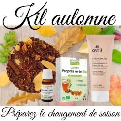 Kit automne Bien-être au nature'L 4 produits bio pour le changement de saison