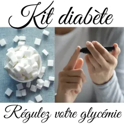 Kit diabète pour réguler la glycémie (taux de sucre dans le sang)
