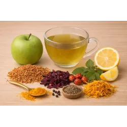Infusion Bio Pomme verte et Citron