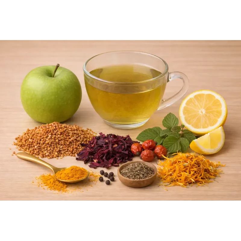 Infusion Bio Pomme verte et Citron