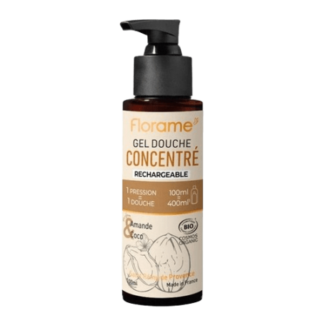 Gel douche concentré Florame BIO Amande et Coco